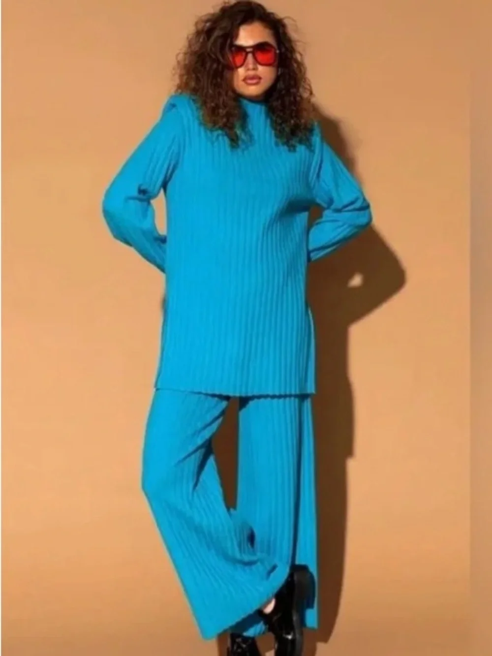 Dressed in La La - New Era Luxe Knit Set - size L